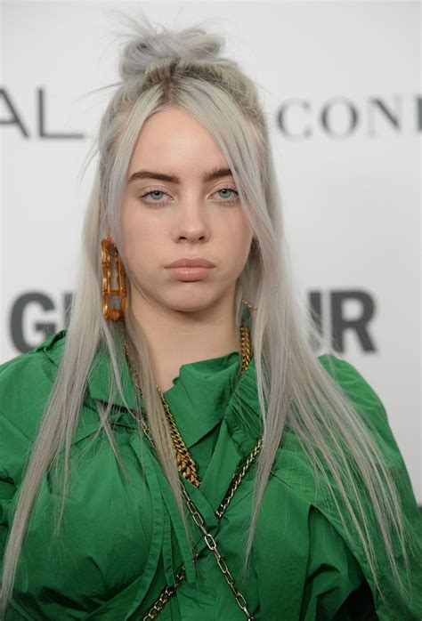 billie eilish glamour photos.